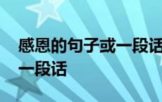 感恩的句子或一段话感谢师傅 感恩的句子或一段话 