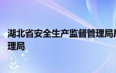 湖北省安全生产监督管理局局长是谁 湖北省安全生产监督管理局 