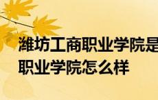 潍坊工商职业学院是公办还是民办 潍坊工商职业学院怎么样 