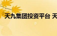 天九集团投资平台 天九平台集团是干嘛的 