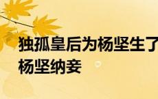 独孤皇后为杨坚生了几个孩子 独孤皇后死后杨坚纳妾 