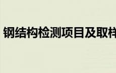 钢结构检测项目及取样方法 钢结构检测项目 