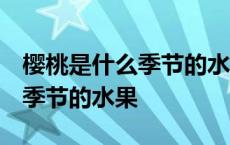 樱桃是什么季节的水果 百度百科 樱桃是什么季节的水果 