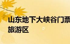 山东地下大峡谷门票多少钱 山东地下大峡谷旅游区 