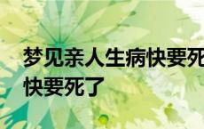 梦见亲人生病快要死了但没死 梦见亲人生病快要死了 