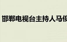 邯郸电视台主持人马俊安 邯郸电视台主持人 