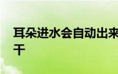 耳朵进水会自动出来吗 耳朵进水会不会自己干 