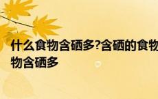 什么食物含硒多?含硒的食物有哪些?五凌纯电动汽车 什么食物含硒多 