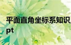 平面直角坐标系知识点总结 平面直角坐标系ppt 