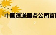 中国速递服务公司官网 中国速递服务公司 