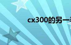 cx300的另一半网名 cx300 