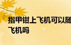 指甲钳上飞机可以随身携带吗 指甲钳能带上飞机吗 