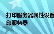 打印服务器属性设置的纸张规格无法使用 打印服务器 