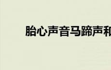 胎心声音马蹄声和火车声 胎心声音 