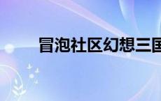 冒泡社区幻想三国下载 冒泡社区ej 