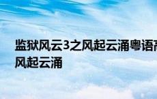 监狱风云3之风起云涌粤语高清在线观看电影 监狱风云3之风起云涌 