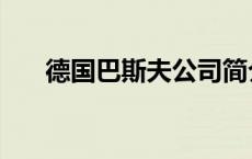 德国巴斯夫公司简介 斯外戈家有多穷 