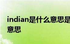 indian是什么意思是哪个国家 indian是什么意思 