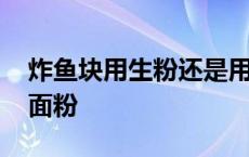 炸鱼块用生粉还是用面粉 炸鱼块用生粉还是面粉 