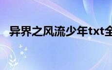 异界之风流少年txt全集下载 异界之风流少年 