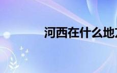 河西在什么地方 河西ちなみ 