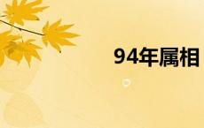 94年属相 93年属相 