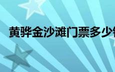 黄骅金沙滩门票多少钱 金沙滩门票多少钱 