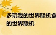 多玩我的世界联机盒子为什么停服了 多玩我的世界联机 