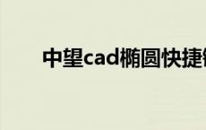 中望cad椭圆快捷键 cad椭圆快捷键 