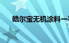 皓尔宝无机涂料一平方多少钱 皓尔宝 