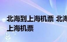 北海到上海机票 北海到上海特价机票 北海到上海机票 