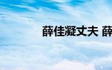 薛佳凝丈夫 薛佳凝老公樊兵 