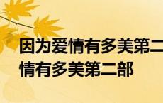 因为爱情有多美第二部电视剧演员表 因为爱情有多美第二部 