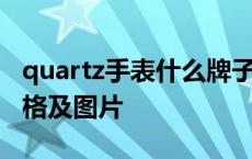 quartz手表什么牌子价格多少 quartz手表价格及图片 