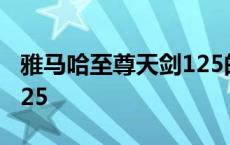 雅马哈至尊天剑125的视频 雅马哈至尊天剑125 