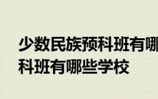 少数民族预科班有哪些学校全部 少数民族预科班有哪些学校 