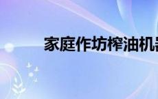 家庭作坊榨油机器大全 家庭作坊 