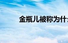 金瓶儿被称为什么 金瓶儿被称为 