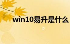 win10易升是什么 易升win10害死人 