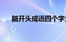 脑开头成语四个字大全集 脑开头成语 