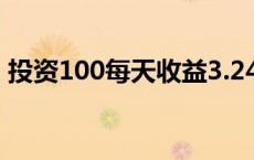 投资100每天收益3.24元 什么基金收益最高 