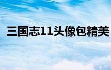 三国志11头像包精美 三国志11武将头像包 