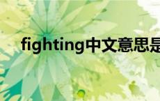 fighting中文意思是 fighting中文意思 