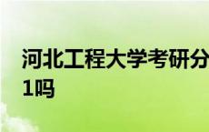 河北工程大学考研分数线 河北工程大学是211吗 