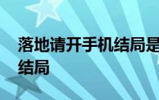 落地请开手机结局是真王浩吗 落地请开手机结局 