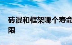 砖混和框架哪个寿命长 砖混结构房屋使用年限 