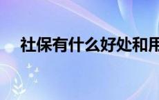 社保有什么好处和用途 社保有什么好处 