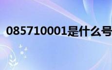 085710001是什么号码 10001是什么号码 