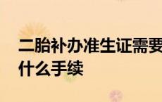 二胎补办准生证需要什么手续 办准生证需要什么手续 