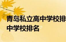 青岛私立高中学校排名 国际学校 青岛私立高中学校排名 